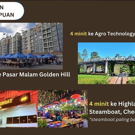 Homestay Cinta Furqan 1 - Apartment Cameron Highland Tanah Rata Exterior foto