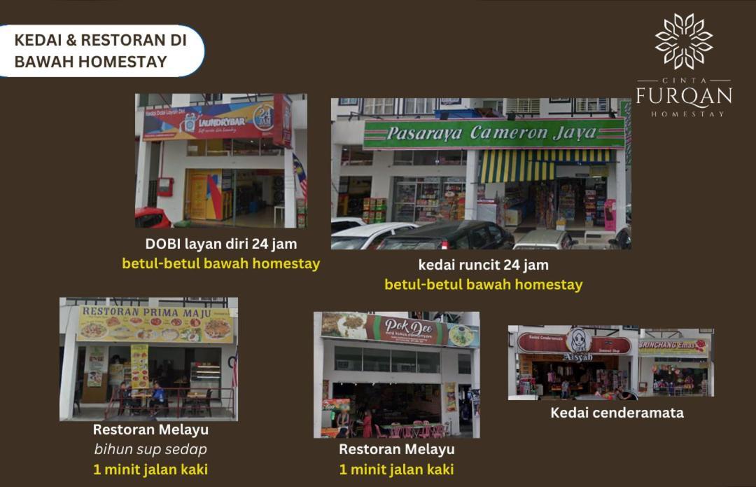 Homestay Cinta Furqan 1 - Apartment Cameron Highland Tanah Rata Exterior foto